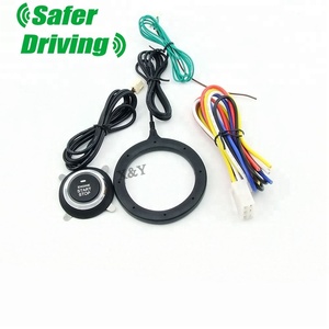El interruptor de arranque del motor es sin llave El interruptor automático del dispositivo de arranque de alarma de vehículo universal pulsador - Product Image 6