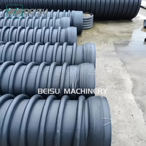 DN200-4000mm Large Diameter Corrugated Drain Drainage Sewage PE <strong>HDPE</strong> Plastic Krah Carat Pipe <strong>Production</strong> <strong>Line</strong>