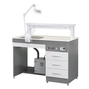 Laboratorio dentale stazione di lavoro tavolo in marmo con aspirapolvere e pistola ad aria compressa per attrezzature di laboratorio odontoiatrico - Product Image 2