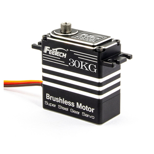 Manufacture Wholesale Feetech FT830BL 30kg PWM Brushless180 Robust <strong>Servo</strong> for <strong>Arduino</strong> Robotic 1/8 1/10 RC Car/airplane Toy Parts