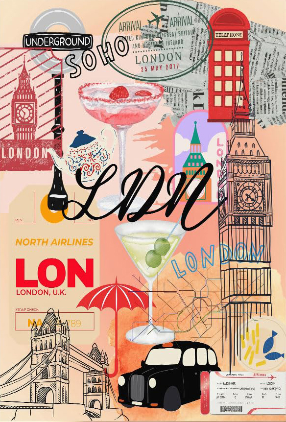 YL027-C-Colorful(1pc sans cadre)