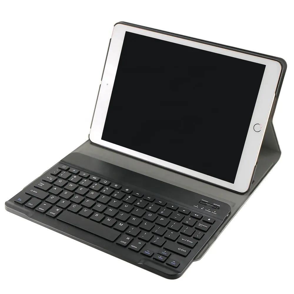 Étui à clavier pour iPad mini 6 2021, étui en cuir PU Ultra mince pour iPad mini 6 2021 avec clavier sans fil détachable