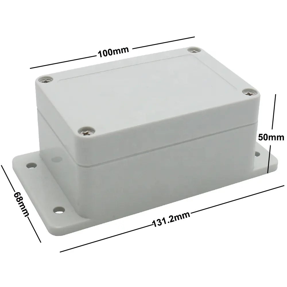 100x68x50MM ABS IP65 portable plastic fireproof waterproof enclosures for pcb paypal acceptable