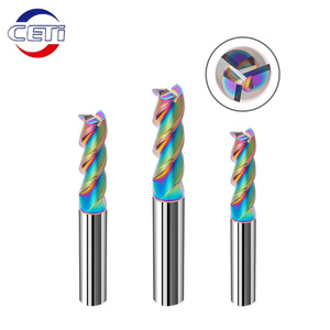 Fabrika toptan kare uçlu freze kesici için alüminyum freze kesicisi CNC katı karbür End Mill 16mm - Product Image 6