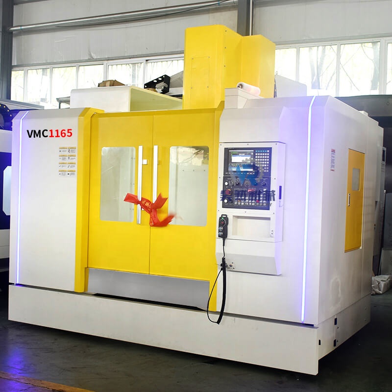 Vertical Machining VMC1165 3 Axis Cnc Milling Machine 800Kg Load 2