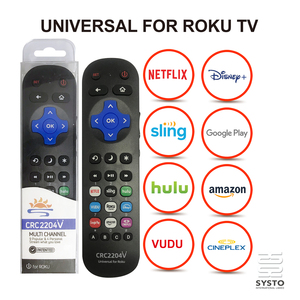 TCL /Hisense /Onn /Sharp /Element /Westinghouse /Philip /Insignia /JVC /RCA Rokuシリーズ用のRoku TVのリモコンを交換 - Product Image 5