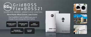EU 21kW Hybrid Solar Inverter FlexBOSS21 (V1.1) 48V <strong>Split</strong> <strong>Phase</strong> Single <strong>Output</strong> Inverter with AC to AC 48V PV <strong>Input</strong> - Product Image 4