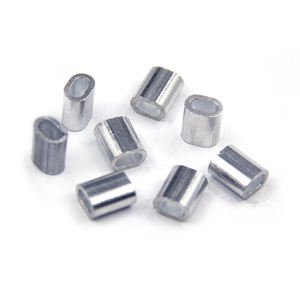 الألومنيوم العقص حلقة الأكمام كابل الطويق سلك حبل الأكمام الحلقات الأكمام شنق الإطار اللوحة - Product Image 1