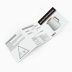 新款传单小册子印刷印刷定制制造商多迷你打印机标签小册子 - Product Image 5