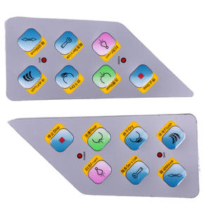 Flexible Gummi-und Metallmembran-Tastatur mit taktilem Schlüsselkappen-Schalter für fern gesteuerten Kraftstoffsp ender - Product Image 4