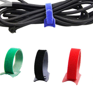 Cinta elástica autoadhesiva de gancho y bucle personalizada, banda de nailon y poliéster impresa con logotipo - Product Image 3