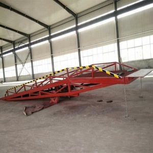 Rango de capacidad de 4T a 12T Rampa de elevación hidráulica ajustable: perfecta para carga de contenedores - Product Image 4