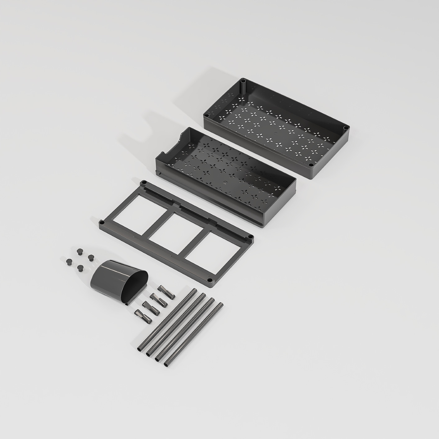 Black export exclusive model, 24 sets