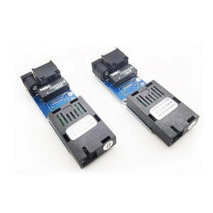 1000Mbps光纤SC端口至RJ45端口单模单双光纤介质转换器pcb板 - Product Image 1