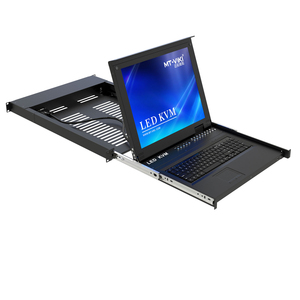 19 Inch LCD IP <strong>KVM</strong> <strong>Switch</strong> <strong>8</strong> Port VGA + <strong>8</strong> Pack USB VGA Cables, MT-VIKI 1U Rack <strong>KVM</strong> Console Drawer, LCD <strong>KVM</strong> <strong>Switch</strong> Over IP