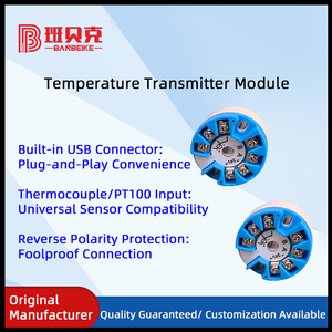 Instrumento transmisor de temperatura de protocolo Modbus 485 inteligente de alta tecnología RTD Pt100 - Product Image 4