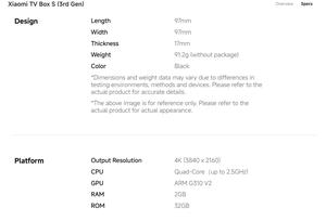 For Mi <strong>Box</strong> S 3rd Gen 2GB RAM 32RB ROM Mi TV <strong>Box</strong> S 4k Global Version - Product Image 6