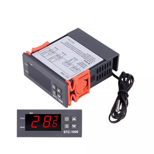 Controlador de temperatura de 220V, STC-1000 con sensor impermeable, pantalla digital electrónica, interruptor de controlador de temperatura de microordenador - Product Image 1