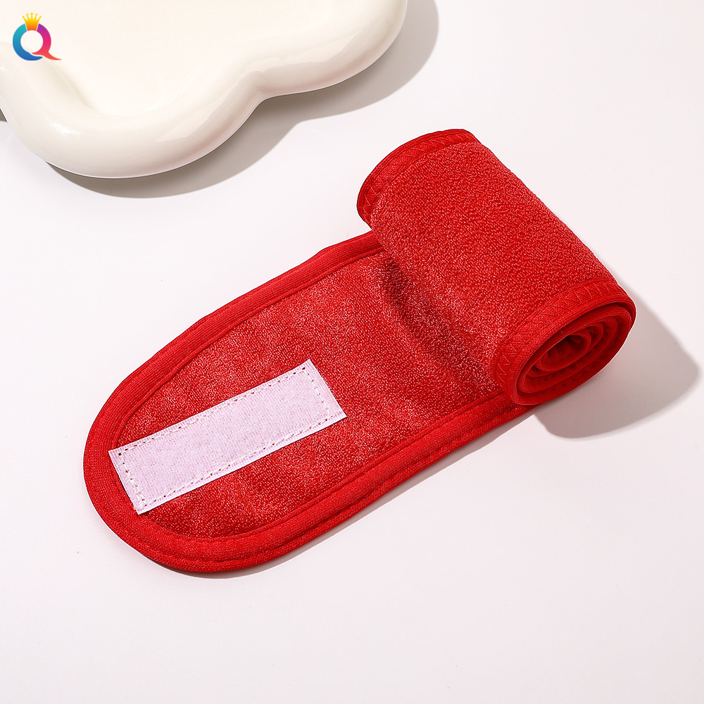 Velcro Hair Band - Red