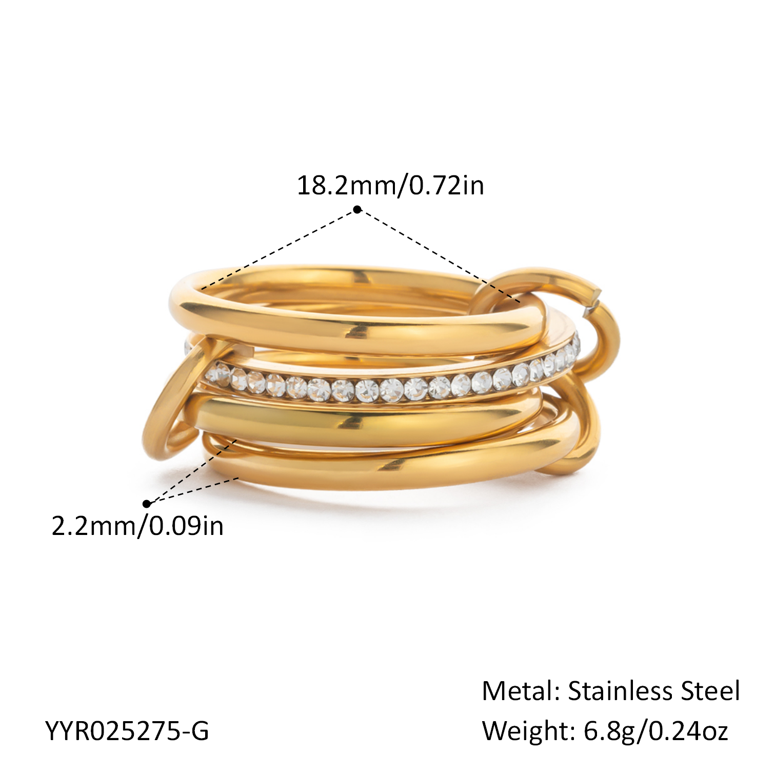 Gold YYR025275-G