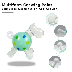 Đồ Chơi Lục Lạc Và Răng Cho Bé Hình Động Vật Vui Nhộn Hàng Mới Về Đồ Chơi Mọc Răng Silicon Không Chứa Bpa - Product Image 3