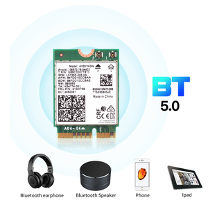<strong>Wi</strong>-<strong>Fi</strong> 6 AX201 M.2 Key E CNVio 2 Wifi Card Dual Band 3000Mbps Wireless BT 5.0 2.4Ghz/<strong>5Ghz</strong> 802.11ac/ax AX201NGW - Product Image 3