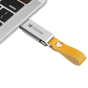 Kodak แฟลชไดรฟ์ USB 3.1 pendrive USB หมุนได้แฟลชไดรฟ์3.0สำหรับ iPhone พร้อม2 in 1 - Product Image 3