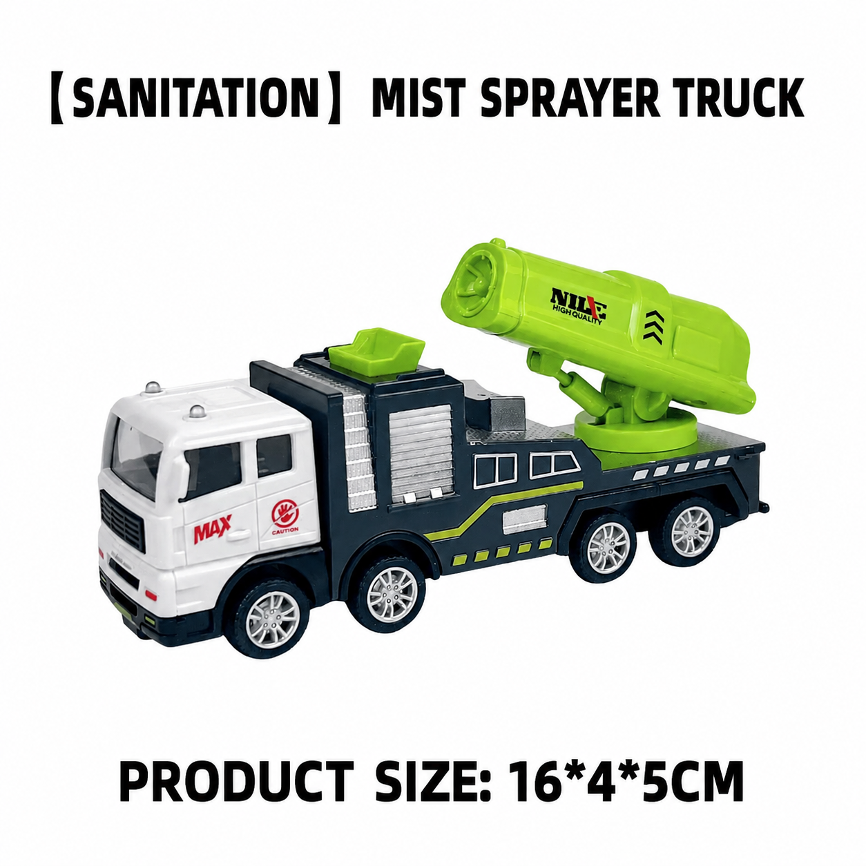 Sanitation turbojet vehicle-opp bag packaging