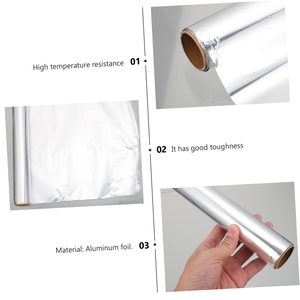 Nhôm lá cuộn tấm cấp thực phẩm dùng một lần để nướng giấy da thay thế không dính chịu nhiệt - Product Image 6