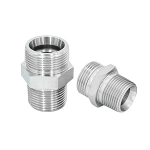 24度アダプタフェルールカップリング1CT-SP 1DT-SPパイプ1CT1DT内部コーン英国外ねじ油圧ストレートジョイント - Product Image 6