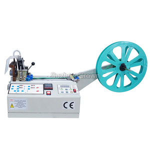 Máquina cortadora elástica multicortadora, cinta de nailon, cuchillo frío y caliente automático, cinta de etiquetas tejida, para ordenador, funcional, a prueba de agua, de nailon - Product Image 1