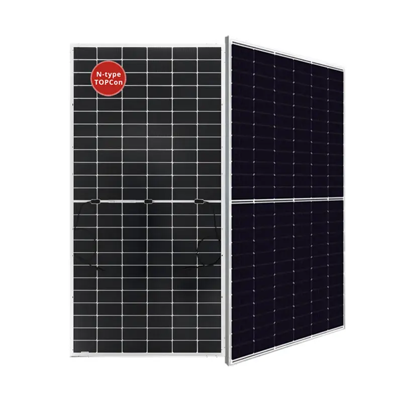 Canadense Em Estoque Preço De Fábrica TOPCon 560 Watt N-tipo Bifacial 560 watt Painel Solar Industrial