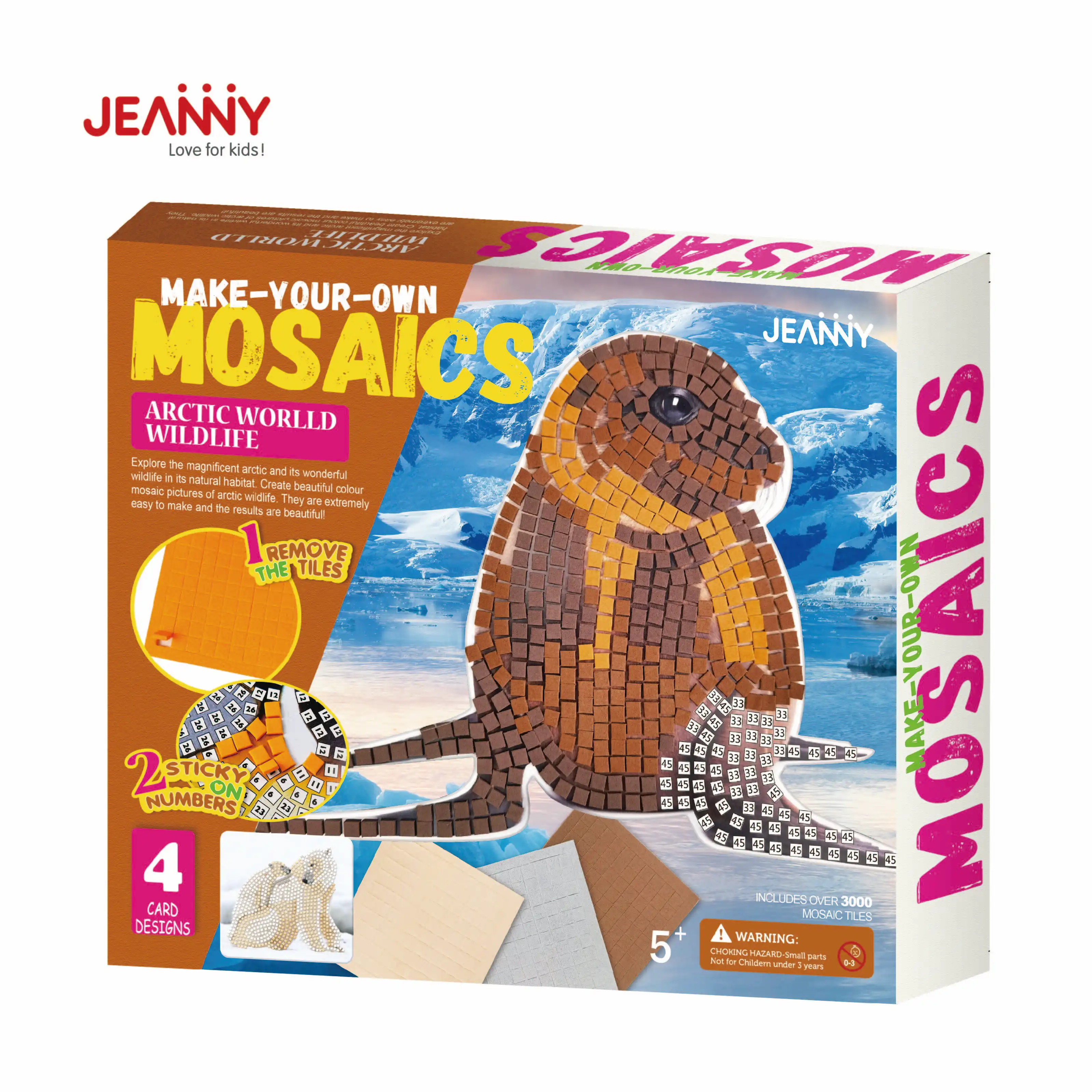 Autoadesivo Del Fumetto Sticky Mosaico educativo Kit FAI DA TE Fatti A Mano Craft Set Schiuma Eva Kit di Giocattoli Per I Bambini