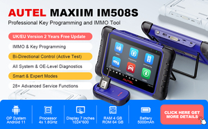 Universal Obd2 Autel MaxilM IM508S im 508 Smart Remote Transponder Schlosser Auto programmier maschine Master Key Programmer Tool - Product Image 6