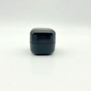 カスタマイズ可能なマカロン化粧品クリームジャー20g 30g 50g <span class=keywords><strong>100g</strong></span>二重壁ブルースクエアプラスチックスキンケア用ガラスジャーふた付き