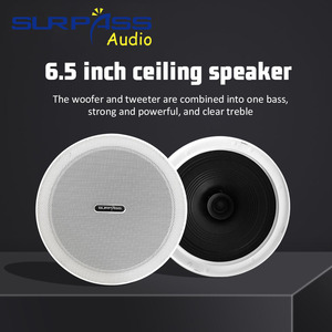 4Channel Speakers <strong>Output</strong> Touch Screen Music Panel Wall Amplifier HiFi <strong>Audio</strong> Ceiling LoudspeakerAudio System - Product Image 6