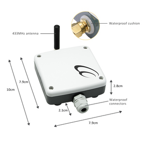 Controlador de temperatura Lora Digital grande, monitoreo de humedad, control inalámbrico, controlador de grabadora de datos IOT - Product Image 4