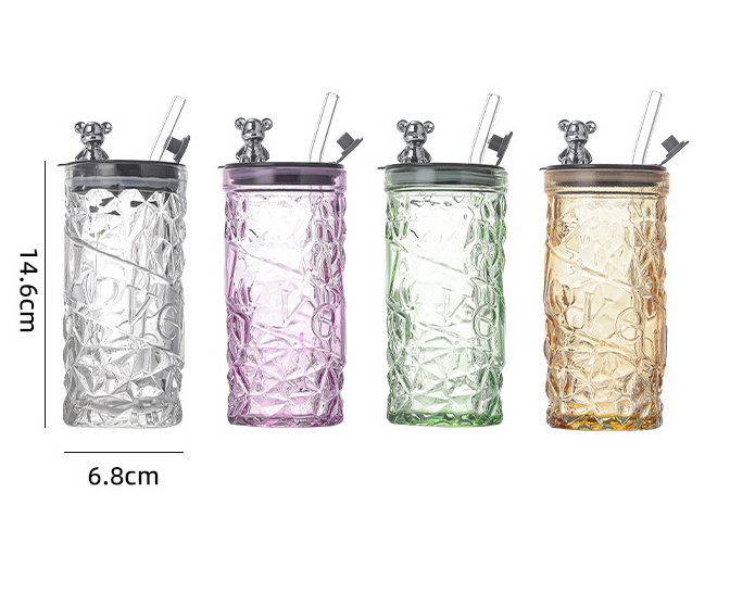 Tasse en verre de 350 ml