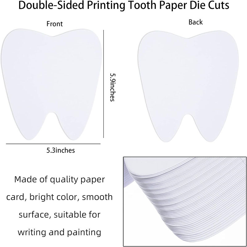Dents blanches 281g (15*13.5) 72 pièces