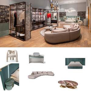 Soluzioni Chiavi in Mano per Progetti di Ville, Divani su Misura, Divano Moderno Curvo, Divani di Design Italiani di Lusso per la Casa - Product Image 1