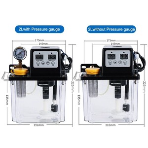 安都克110v 220v 0.5-2L双润滑油泵电动数控机注油器自动润滑油泵