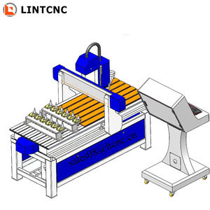 6060 6090 6012 9012 1212 ATC-CNC-Router 4-Achsen-DSP-Controller NK105G3 Automatischer Werkzeug wechsler 4 6 8 12 Werkzeuge - Product Image 3