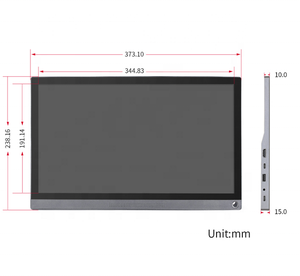 Raspberry Pi 4 Tragbares 15,6-Zoll-Display Typ C Mobiltelefon mit LCD-Bildschirm NVIDIA