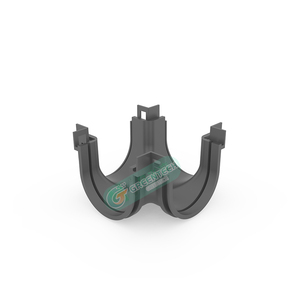 定制高硬度HDPE排水通道四通接头，多连接 - Product Image 1