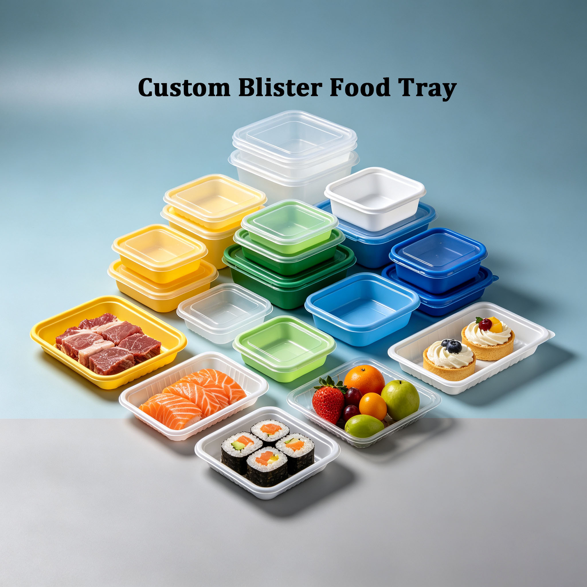Custom Blister Food Tray