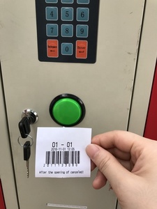 工厂销售新设计公共手提箱储物电子储物柜系统金属自助储物柜 - Product Image 4