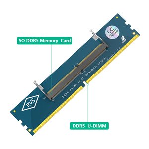 Laptop RAM zu SO U-DIMM Desktop Adapter karte, Speicher tester SO DDR5 zu DDR5 U-DIMM Konverter - Product Image 3