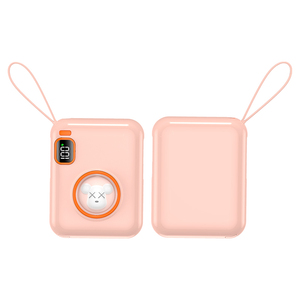 Cute <strong>Small</strong> Power Bank 10000mAh PD 20W Boost Mobile Charger Powerbank with <strong>Apple</strong> USB C Cables - Product Image 5