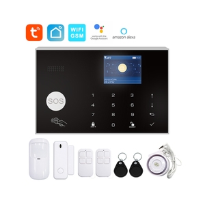 4G sim卡插入和wi-fi无线网络烟雾报警器控制面板火灾报警器产品 - Product Image 2