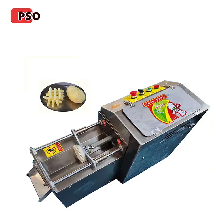 Elektrische frische chinesische Luohe 150-250 kg/std Aking Machine Chips Schneiden kleine Waffel Kartoffel chip Schneide maschine